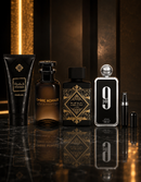 Kit 3 Perfumes Oud for Glory · Ombre Nomade · 9PM + Perfumero y Crema Perfumada