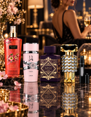 Kit 3 Perfumes Yara · Lattafa Amethyst · Fame + Perfumero y Splash Victoria's Secret