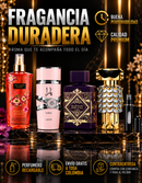Kit 3 Perfumes Yara · Lattafa Amethyst · Fame + Perfumero y Splash Victoria's Secret