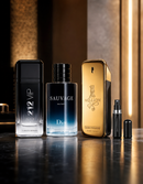 Kit 3 Perfumes Sauvage · 212 VIP Black · One Million