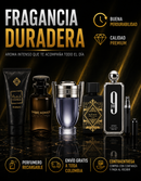 Kit 3 Perfumes Oud for Glory · Ombre Nomade · 9PM + Perfumero y Crema Perfumada